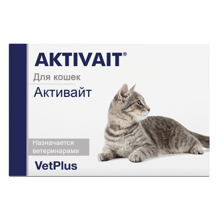 Активайт / Aktivait для кошек 60 таблеток